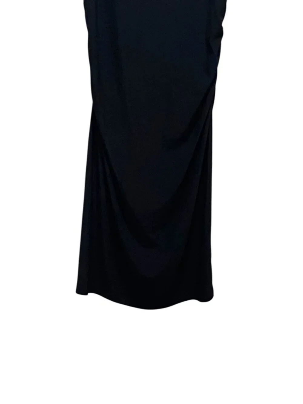 Norma Kamali Dress Black Size XL NWT Minimalist Capsule Career Wedding Party
